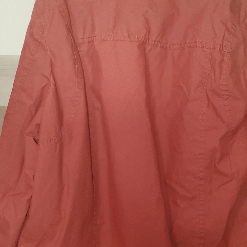 Levis mens denim jacket small Red Full Zip with hi - Picture 6 of 10